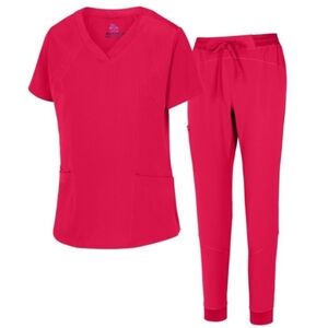WOMAN’S COOL STRETCH JOGGER SCRUB SET